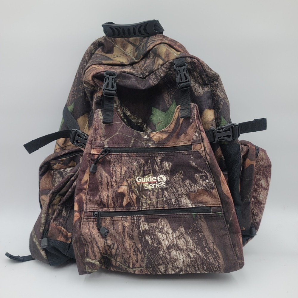 Guide Series Camo Hunting Backpack Realtree Forest Camouflage Hiking Daypack